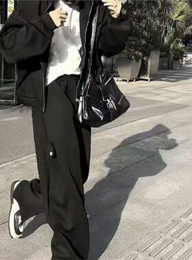秋季新款男潮流空气层连帽