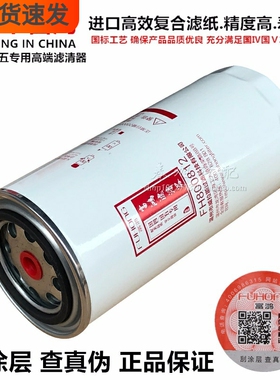 FH800812高端5802280039适配红岩杰狮 5041995510 柴油滤清器滤芯