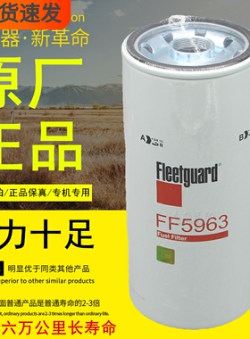 弗列加FF5963正品612630080087柴油100005355滤芯器1117050B81DM
