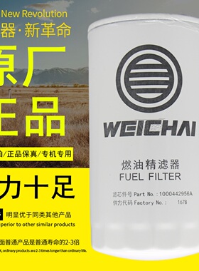 1000442956A燃油精滤CX0815F潍柴正品612600081334柴油滤芯滤清器