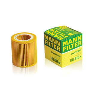 曼牌机油滤芯HU816X适用宝马X3/X5/Z4/3/5/6/7 机油格滤清BBA