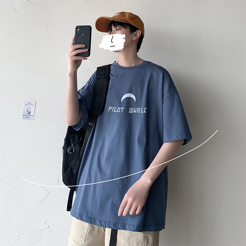 21 / summer relaxed fashion printed short sleeve T-shirt