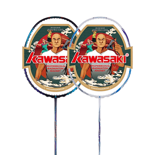 Kawasaki川崎羽毛球拍训练比赛全碳素4U超轻P35攻击型 P36全能型