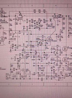 240W开关电源方案PFC半桥LLC NCP1605G+L6599D PCB ad原理图bom表