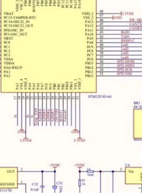 7KW充电机原理图 线路图 图纸 基于STM32F103电路图