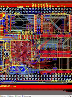 PCB 6层板ARM9 Micro2440核心板设计原理图加PCB源文件 AD
