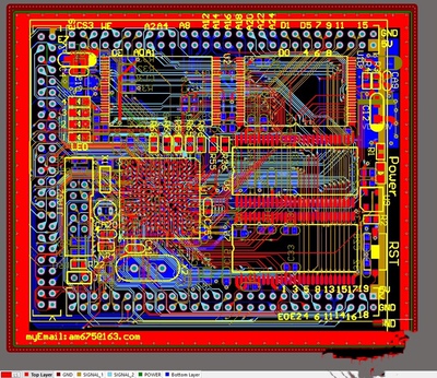 PCB 6层板ARM9 Micro2440核心板设计原理图加PCB源文件 AD