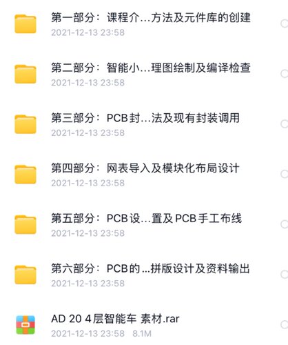 AD 4层PCB设计视频、智能车四层PCB设计 PADS allegro实战教程
