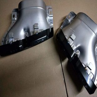 2019款奔驰C级w205C200LC300LC180C260改装四出AMGC63尾喉排气管