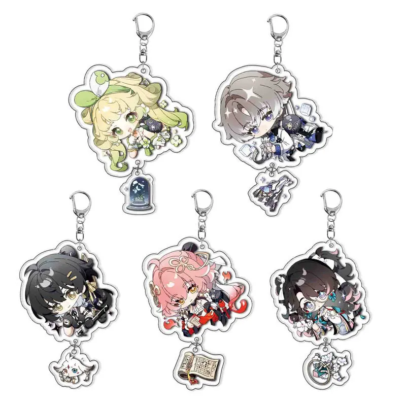 【夹层】鸣潮 亚克力钥匙扣 长离 折枝 相里要 动漫周边背包 挂件