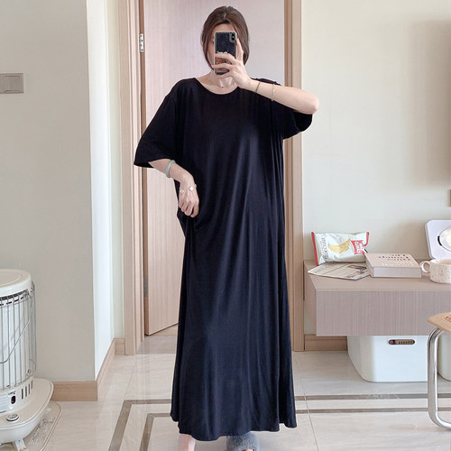 家居服睡裙长裙睡衣可外穿