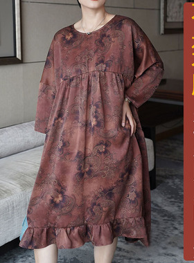 NS401裁剪秋季香云纱落肩长袖裙子女纸样新款边连衣裙加工定制图