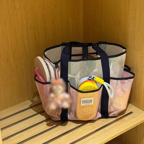 网格游泳包收纳防水干湿分离