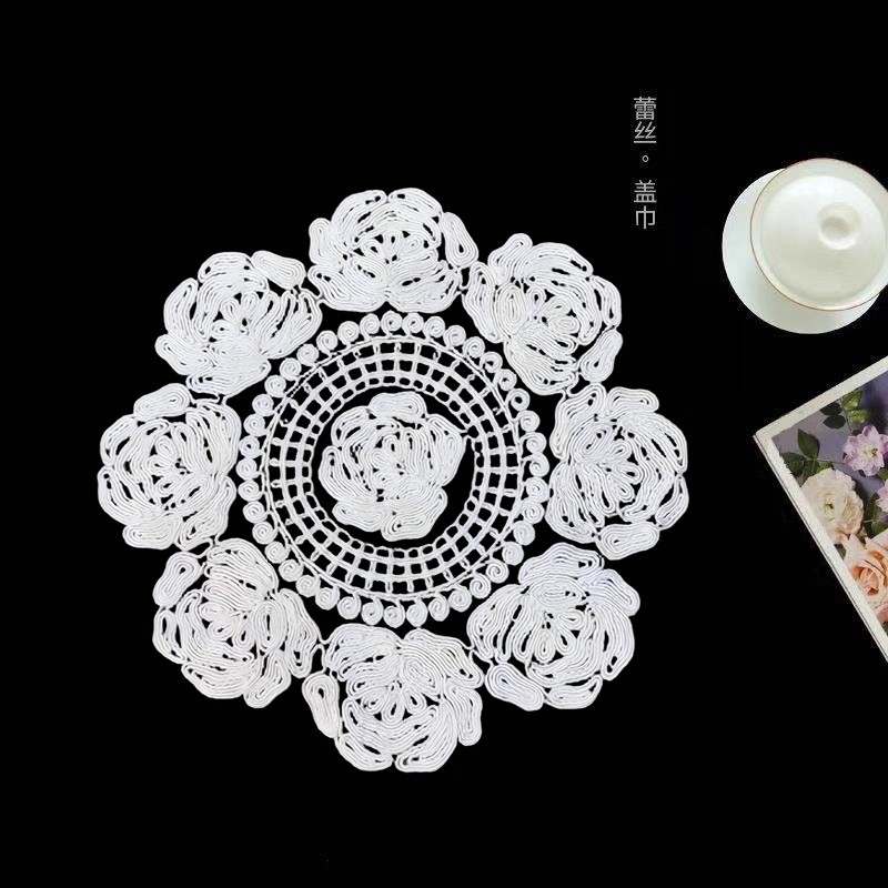 刺绣餐垫台面吸水隔热垫