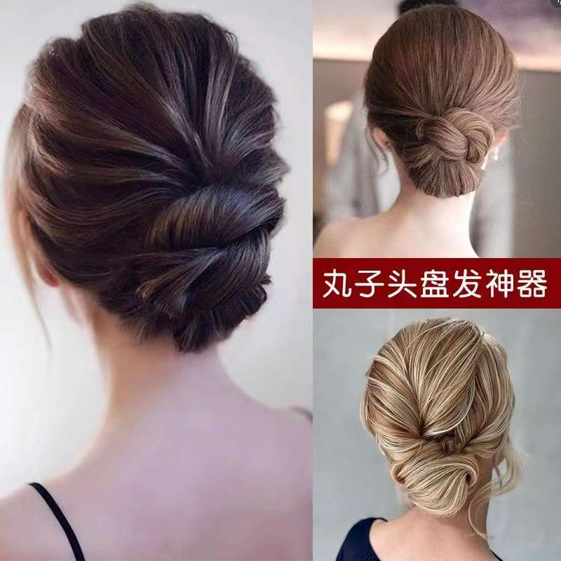 u型发簪丸子头盘发神器u形发夹