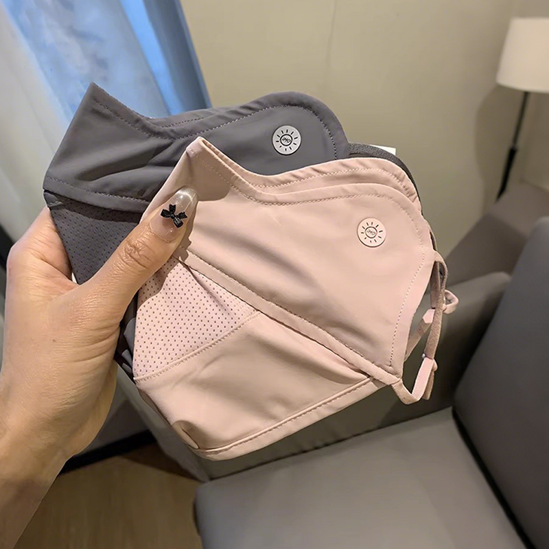 加大防晒口罩女春夏高颜值网眼透气防紫外线