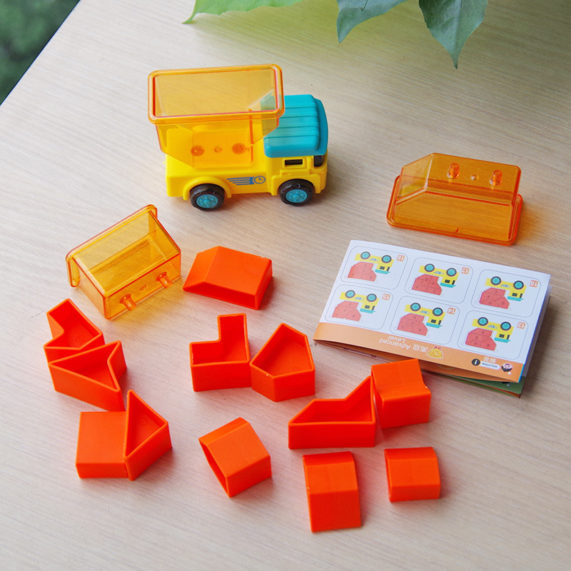 智慧卡车装装乐逻辑思维4-8岁