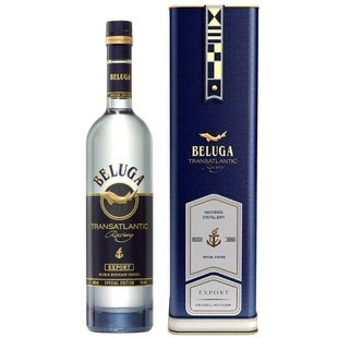 BELUGA 进口俄罗斯白鲸伏特加礼盒 白酒吧洋酒 高档鲟鱼酒 VODKA