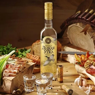 500ml 包邮 野鸭洋酒吧 正品 夜店酒柜白酒烈酒 进口俄罗斯伏特加