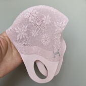 蕾丝防晒口罩2025女士护眼角弹力高颜值轻薄透气遮阳加大面罩夏季