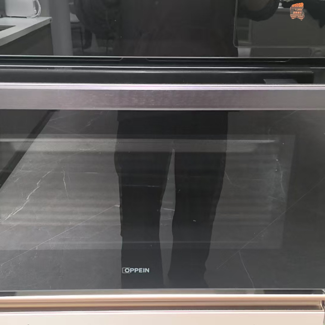 定制欧派A907嵌入式蒸烤箱一体机配件黑色钢化玻璃破碎更换维修