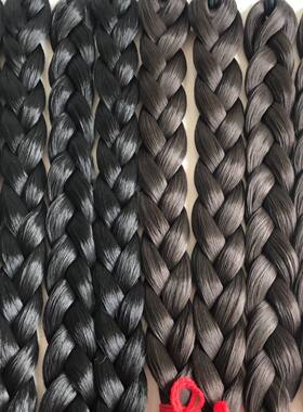 古装假发辫子长辫影楼写真舞台造型民国假辫子广场舞村姑麻花辫