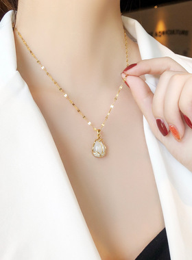 925银蛇骨链女时尚百搭项链