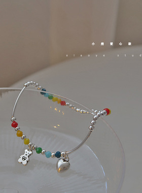 女925银时尚手链手环不掉色