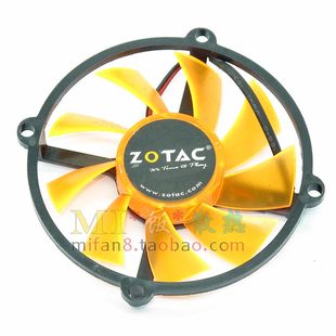 包邮原装索泰GTS450 GTS440 GTX550TI 雷霆版 网吧版静音显卡风扇