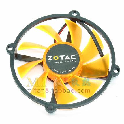 包邮原装索泰GTS450 GTS440 GTX550TI 雷霆版 网吧版静音显卡风扇