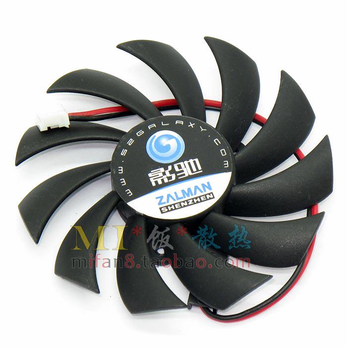 包邮影驰GT630虎将D5GT430龙将D3重炮手D5gts450战将显卡散热风扇