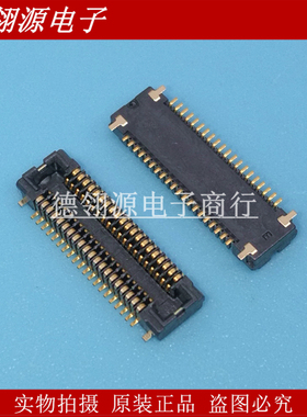 AXT340124 0.4mm间距40pin母座 全新原装板对板连接器