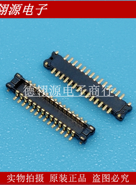 AXE628124 0.4mm间距 28pin 公座 原装连接器