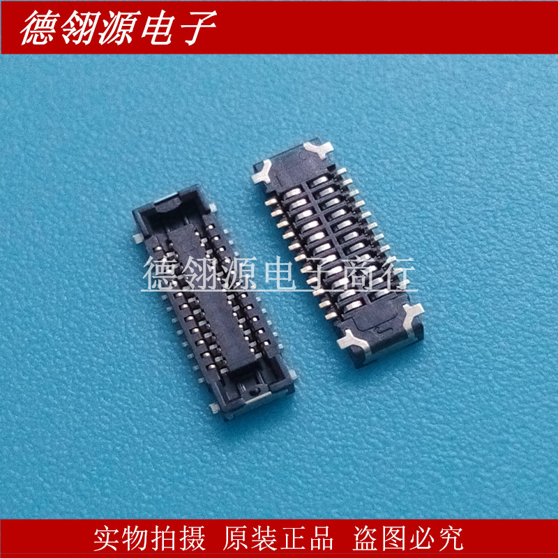 axe522124 axe522127 0.4mm间距22pin母座 松下原装正品连接器