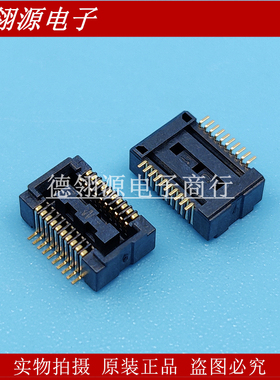 AXK720347G 0.4mm间距20pin母座 全新原装连接器