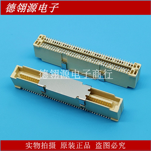 61083-084402LF 0.8mm间距 80pin FCI全新原装板对板连接器