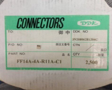 FF14A-4A-R11A 0.5mm间距4pin DDK进口连接器原装