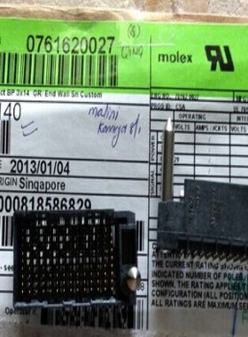 76162-0027 761620027 molex全新原装连接器 正品现货