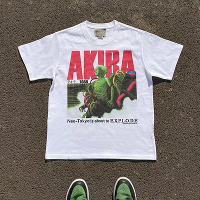 王有病工作室 原创百元品质实拍！阿基拉Anime Akira tee短袖T恤