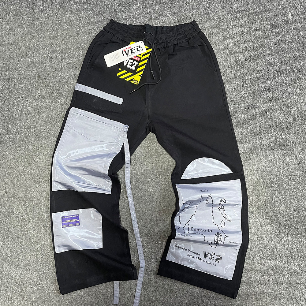 王有病工作室清仓款美式复古重工裤子高级感抽绳设计运动风工装裤,童装/婴儿装/亲子装,工装裤,淘宝优惠券,粉丝福利购,淘宝优惠卷