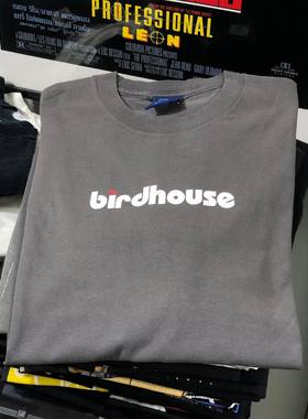 王有病工作室 220G 透气正肩版！birdhouse小鸟舍字母tee短袖T恤