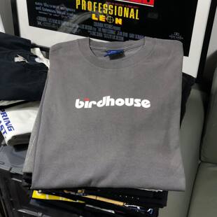 王有病工作室 220G 透气正肩版！birdhouse小鸟舍字母tee短袖T恤