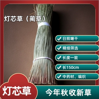 燈芯草中藥材手工編織材料