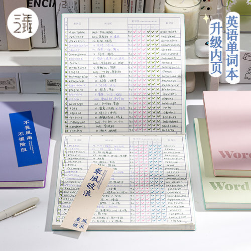 艾宾浩斯单词本词意栏加宽赠挡板