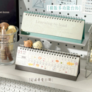 2026年简约横版 高颜值日历办公室桌面摆件备忘录计划本 台历新款