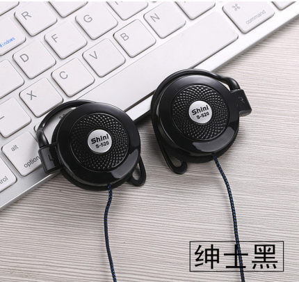 通用opp o华为vivo手机耳机线挂耳式电脑重低音通话k歌运动不入耳