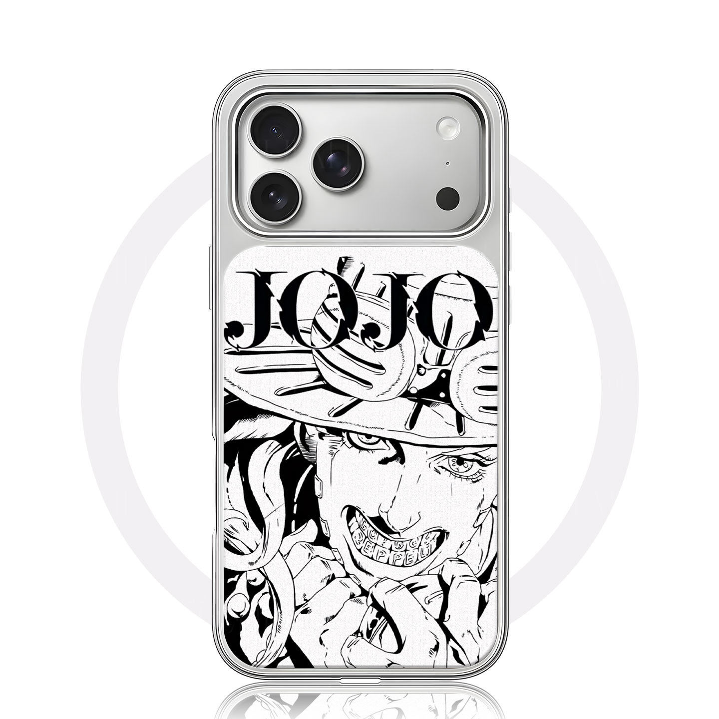 JOJO杰洛大孔黑框玻璃磨砂磁吸碳纤纹手机壳适用苹果iphone17promax华为15/16PLUSMATE60PROP70PROP70ULTRA