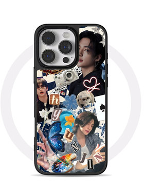 黄铉辰拼贴大孔黑框玻璃磨砂磁吸碳纤纹手机壳适用苹果iphone17promax华为P70ULTRA小米17PROMAXMATE60PRO小