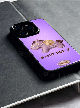 苹果17promax马年有钱gh玻璃手机壳马年新年祝福有钱适用苹果华为FINDX8PROP70PROP70ULTRAVIVOX300PRO