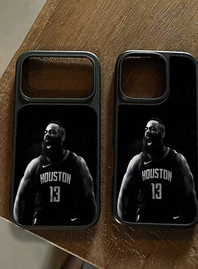 哈登13号手机壳大孔电镀黑框碳纤维二合一玻璃适用苹果17promax华为PURA70ULTRAMATE70PROPLUSPURA80ULTRAMAT